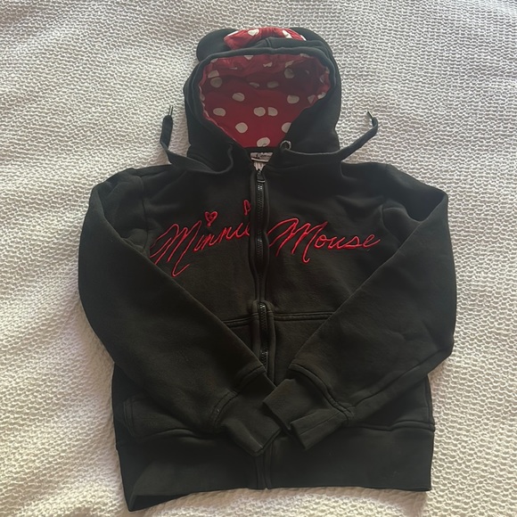 Disney Jackets & Blazers - Minnie Mouse Disney Parks zip-up with ears
